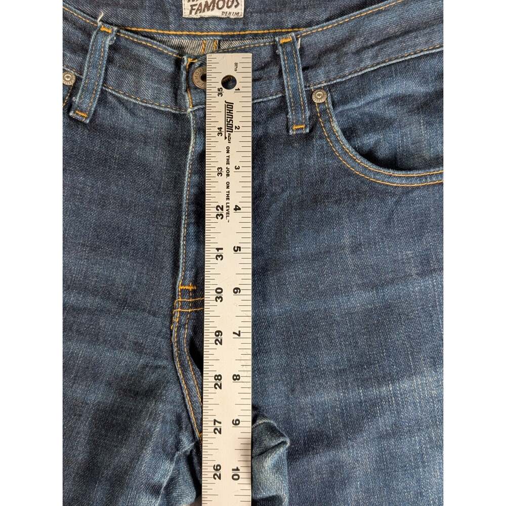 Naked & Famous Slim Guy Slim Skinny Indigo Denim Jeans Size 29 Blue - Picture 7 of 12